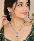 Green Stone Traditional Jewelry Set